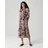 Opus Midikleid A-Linie Tropical Rot 34
