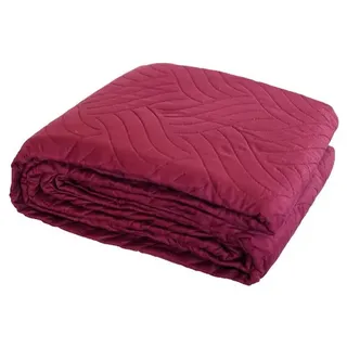 COFI 1453 Elegante einfarbige Tagesdecken, Sofaüberwurf 240x220 cm aus 100% Polyester