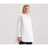 Seidensticker oversize, Longbluse 1/1 Kragen Uni Gr. L40, weiß,