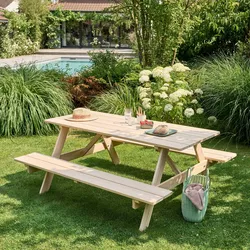Oviala Business Picknicktisch aus Holz