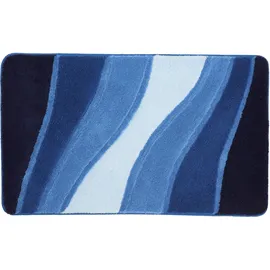 KLEINE WOLKE Badematte Ocean Blau 60 x 100 cm