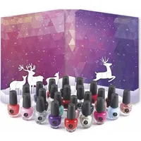 Beauty Nagelack Adventskalender Nail Varnish verschiedene Farben (24 x 3,5ml)