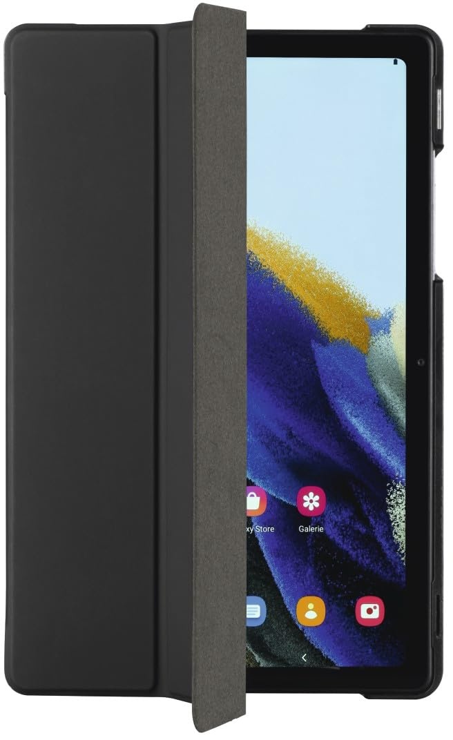 Hama Hülle für Samsung Galaxy Tab A8 10.5" (aufklappbares Case für Samsung Tablet 10,5 Zoll/26,4 cm A 8, Schutzhülle mit Standfunktion, magnetisches Cover) schwarz