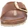 Birkenstock Madrid Big Buckle Nubukleder geölt schmal cognac 39