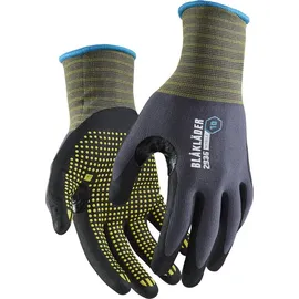 Blåkläder Blakläder® Arbeitshandschuh Nitril-überzogen mit Noppen-Griff Grau 2935 1456 - grau - 9