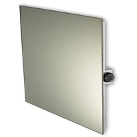 bella jolly Infrarotheizung Glasheizkörper 440W 60x60cm Dekorfarbe Spiegel silberfarben