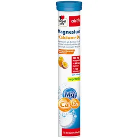 Doppelherz Magnesium + Calcium + D3 Brausetabletten 15 St.