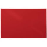 Karat Bodenschutzmatte Rot Bürostuhlunterlagen aus Polypropylen