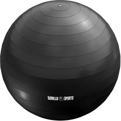 Gymnastikball 55 - 75 cm SCHWARZ|SCHWARZ No Size