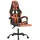 vidaXL Gaming-Stuhl mit Fußstütze Schwarz und Orange PC