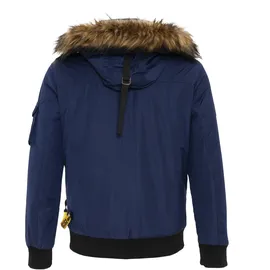 Cipo & Baxx Winterjacke blau XL