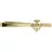 Ostsee-Schmuck Krawattennadel OSTSEE-SCHMUCK "Ostsee-Schmuck Krawattenhalter Hiddensee 15 x 13 mm", gelb, Krawattennadeln, Herren, Gelbgold 333