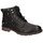 Mustang Herren Stiefel schwarz 41