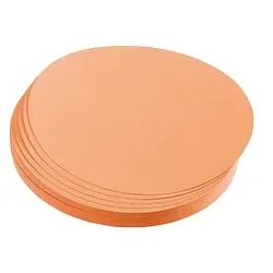 FRANKEN Moderationskarten orange Ø 14,0 cm, 500 Blatt