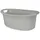 branq home essential BranQ Cotton Wäschewanne Wäschekorb 40L Waschbehälter Für Badezimmer (Hellgrau)