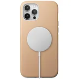Nomad iPhone 12 Pro Max Leder Case mit MagSafe beige