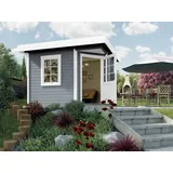 Weka Fides 1 2,80 x 2,80 m grau