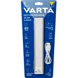 Varta 17624101401 Motion Sensor Slim Light Mobile Kleinleuchte mit Bewegungsmelder LED Weiß