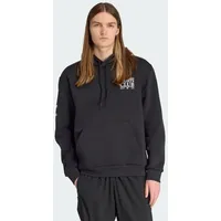 Adidas Graphic Hoodie - Black - XS