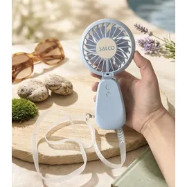 Salco SMF-20bl 9 cm Handventilator Blau