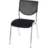 MCW Besucherstuhl H401 Stoff schwarz