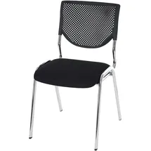 MCW Besucherstuhl H401 Stoff schwarz