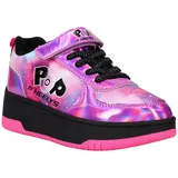 Heelys Mädchen-Schuhe mit Rollabsatz, Neonrosa/Schwarz, 6 Big Kid - 38 EU