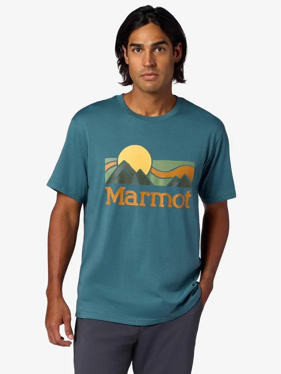 Marmot Coastal Tee Short Sleeve seafloor (42462) M