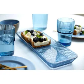 Bitz Servierplatte, rechteckig Kusintha in Blau | Gr.: onesize