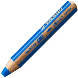 Stabilo Woody 3 in 1 Buntstift mittelblau