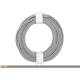 Donau Elektronik Litze 2x0.14mm² grau L218/5