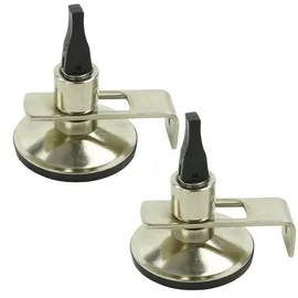 Preiswert & Gut 2x Klappsauger Metall für Buszelte bis 10kg – Saugnapf Haken, starke Vakuumbefestigung Camping Zubehör, Saughaken Ø55mm