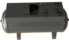 Aerotec Druckluftkessel 50 L liegend - 11 bar mit Konsole OHNE Anbausatz