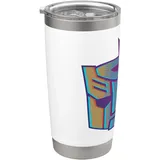 Transformers 3D Doppelwandiger Edelstahl-Thermobecher