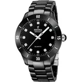 Festina F20723/2 Uhr Damenuhr, Keramik schwarz