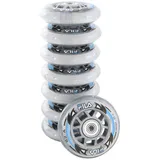 Fila WHEELS 76mm/82a 8er Pack Rollenset clear inkl. ABEC5 + 6mm Spacer