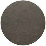 Asa Selection Tischset Vegan Leather Ø 38 cm Polyurethan Mushroom