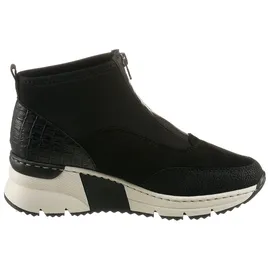 Rieker Damen N6532 Chelsea-Stiefel, schwarz, 42