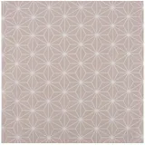 SCHÖNER LEBEN. Stoff Baumwollstoff CASUAL Stern Motiv beige weiß 1,5m Breite beige