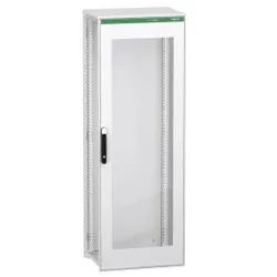Schneider Electric NSYSFPN20750TED Standgehäuse, elektrisch, PrismaSeT HD, verglast, 2000x700x500mm, IP55, RAL9003