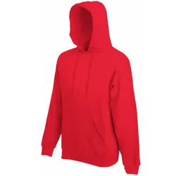 Kapuzen-Sweatshirt "F421N" Premium - XL - red