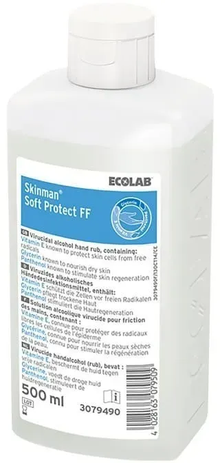 Ecolab Skinman Soft Protect FF, 500ml - Händedesinfektion
