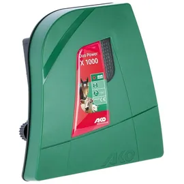 Kerbl AKO Power X 1000, Weidezaungerät Classic, 12/230 V Duo Gerät, Input Joule: 1.60 J, max. Spannung: 10.500 V, für Zäune bis 10 km, 5 Jahre Garantie, Made in Germany