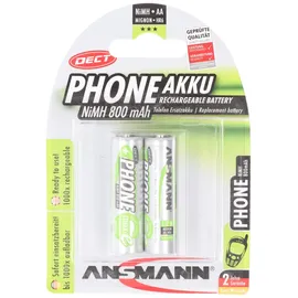 Ansmann Dect NiMH AA Akku Mignon 2 St.
