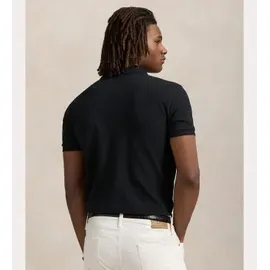 Ralph Lauren Piqué-Poloshirt schwarz M