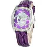 CHRONOTECH Damen Analog Quarz Uhr mit Leder Armband CT.7896LS/104