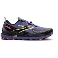 Brooks Cascadia 18 GTX Damen Grey Blue/Black/Pink 40