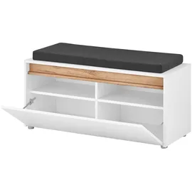 Home Affaire GIRON/CiTY Schuhbank 100 x 40 x 170 weiß