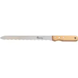 Fortis Dämmstoffmesser mit Holzheft 415 mm