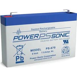 Powersonic PS 670 6V 7Ah AGM VRLA